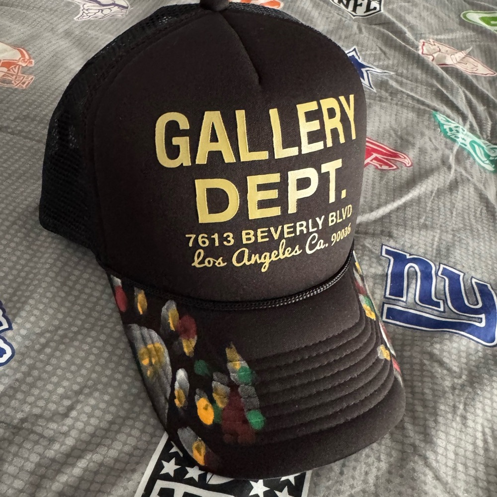 Gallery Dept Black Mesh Cap